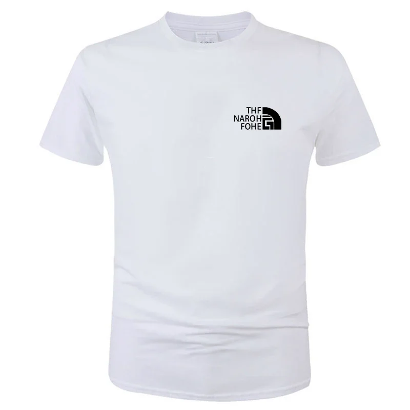 Men's Summer Loose and Comfortable Bird Graphic Printed Slim Fit Casual Sports Round Neck Short Sleeved T-shirt Top