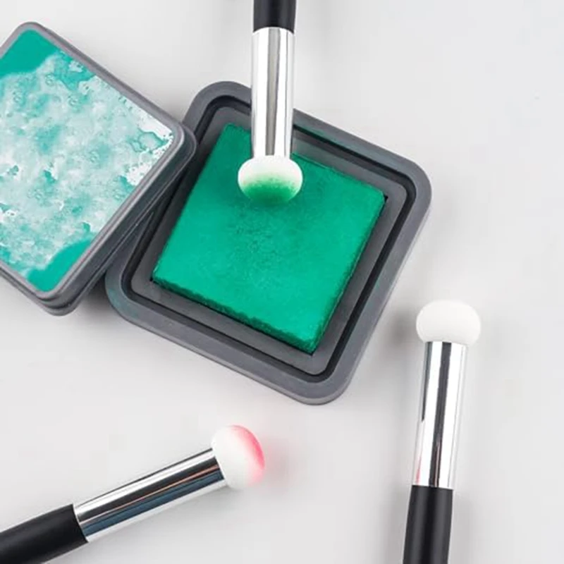Sponge Applicators, Mini Paper Pouncers For Card Making,Blending Card Making Crafting Tools, For Inking Needs Durable