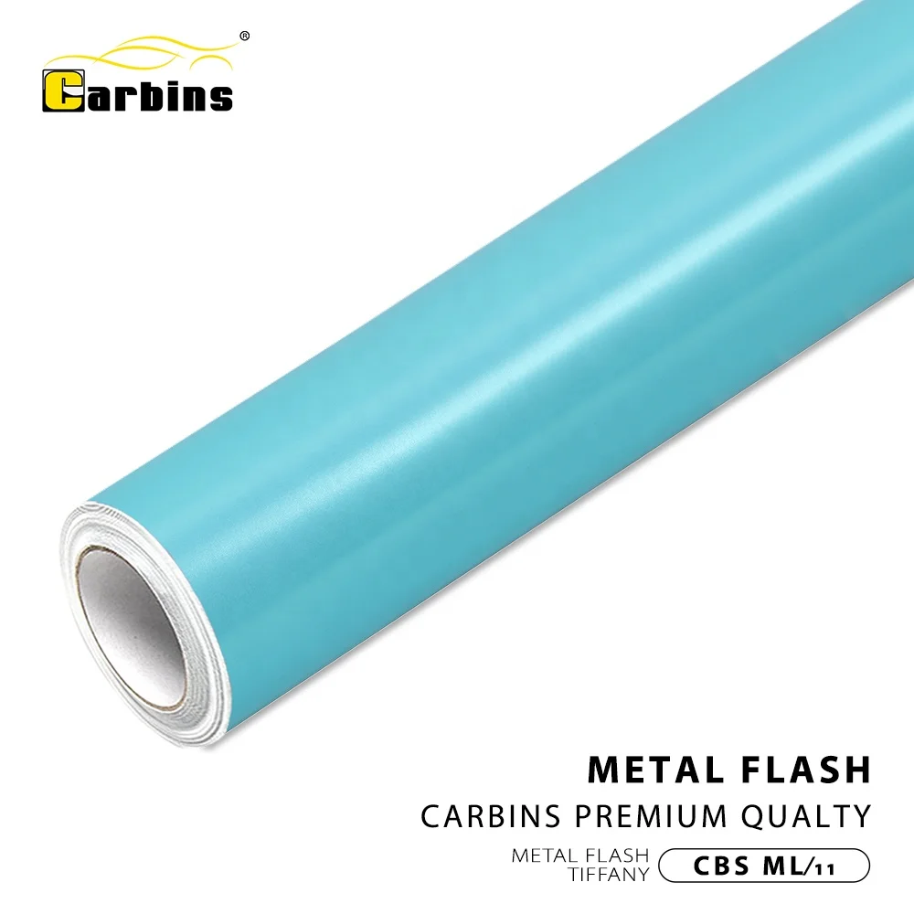 2025 Carbins Wholesale Car Decoration Vinyl Sticker Metal Flash Vehicle Wrap Vinyl Rolls 1.52*1.8M