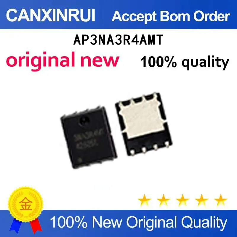 

(5-100 Pieces) New AP3NA3R4MT AP3NA3R4AMT 3NA3R4 DFN5x6 MOS transistor chip IC