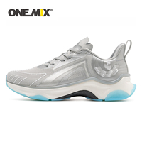 ONEMIX Running Shoes for Men Breathable Mesh Sport Shoes Lace Up Outdoor Jogging Shoes Anti Slip Fashion Walking Shoes Sneakers