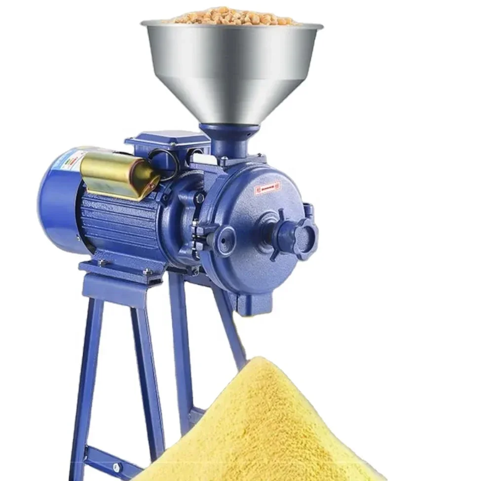 Olie Voedselmolen Maïsmolen Zonnebloempitten Grinder Tarwe Dierenvoer Gras Verse Chilipasta Slijpmachine