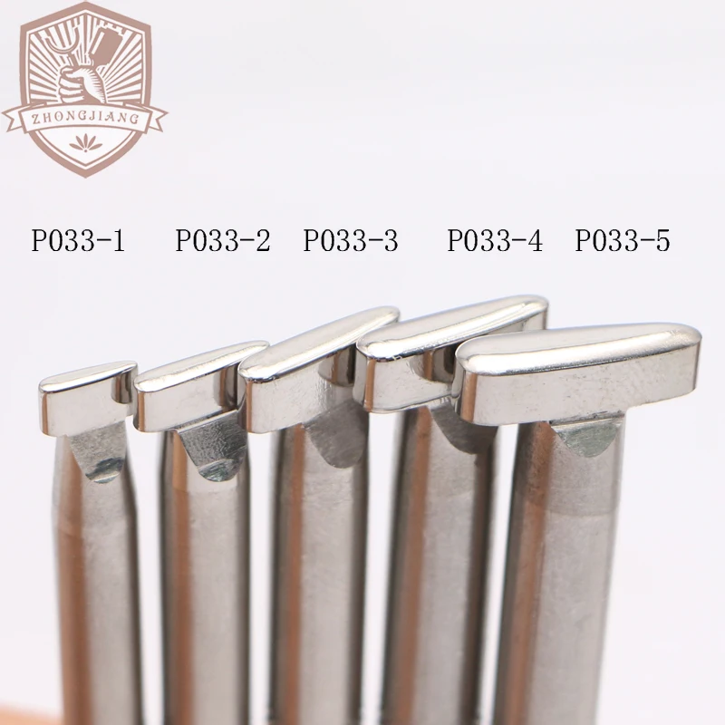 Leather Work Stamping Tool Thumbprint Smooth Pattern P033 Stamps Leather Carving Stamping Stamps Tool Zhongjiang