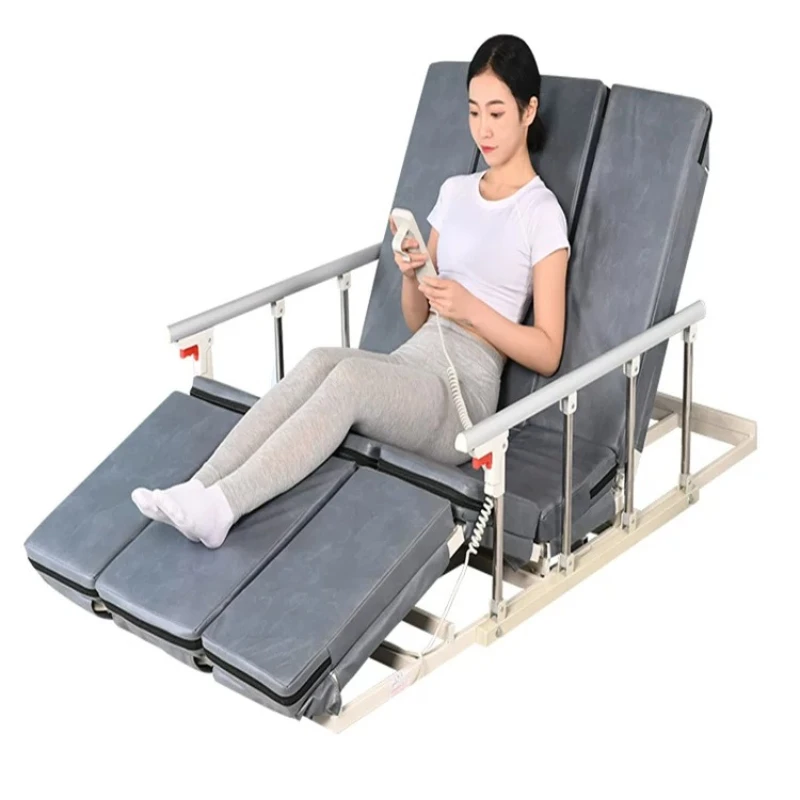 Electric get-up, back-up device, automatic turn-over aid device, nursing, bedridden elderly, lying down for a long time artifact