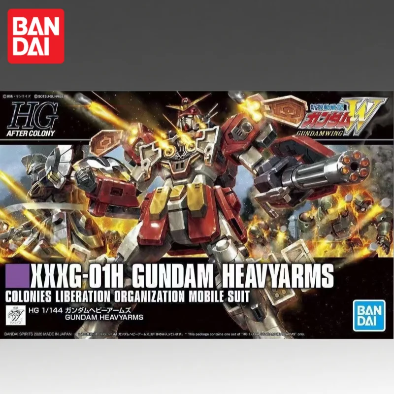 

В наличии оригинальная модель Bandai Gundam Hg 1/144 Heavyarms Gundam, фигурка, новая, в коробке, игрушки с персонажами аниме