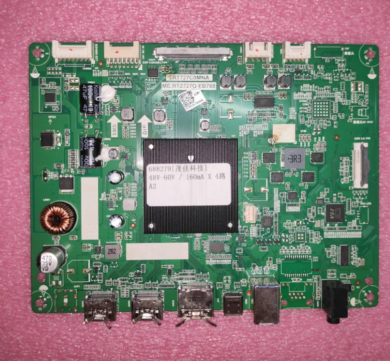 Free shipping ！ 2RT727C0MNA  ME.RT2727QE.B788  Three in one TV motherboard tested well  48--60v  640ma