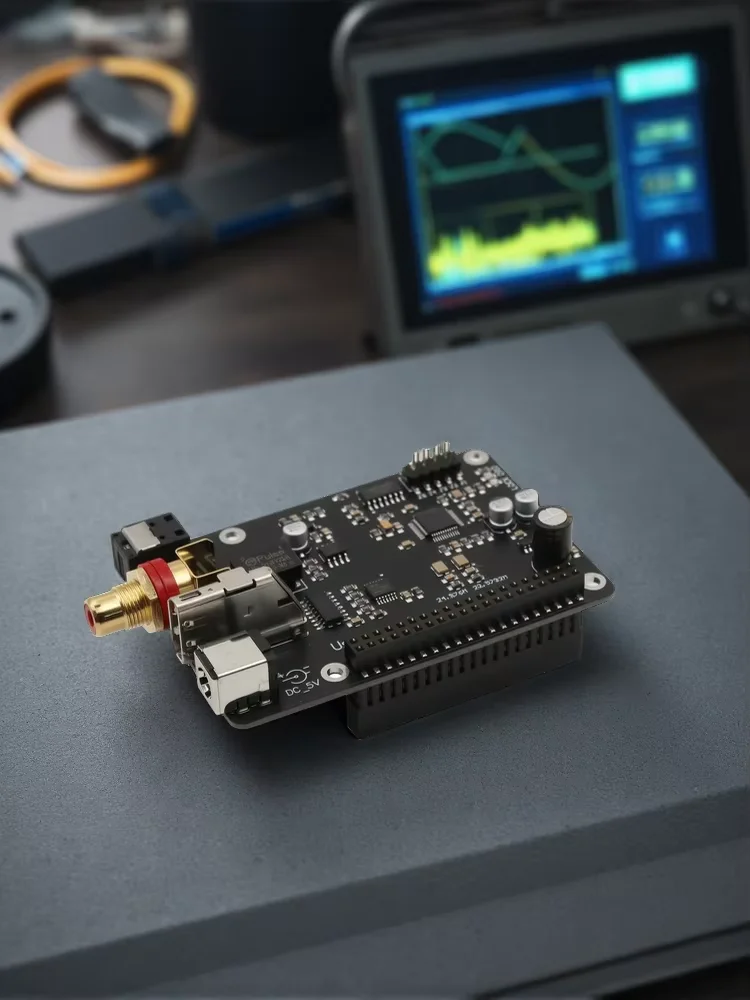 R19 Raspberry Pi Pi4 3B 4B HIFI Digital broadcast Webcast Optical Fiber Coaxial I2S 384K DSD512