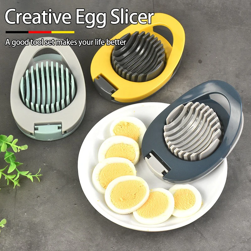 Multipurpose Stainless Steel Wire Egg Slicer Egg Cutter Cut Pores Hard Eggs Fruit Garnish Slicer JDGJ002
