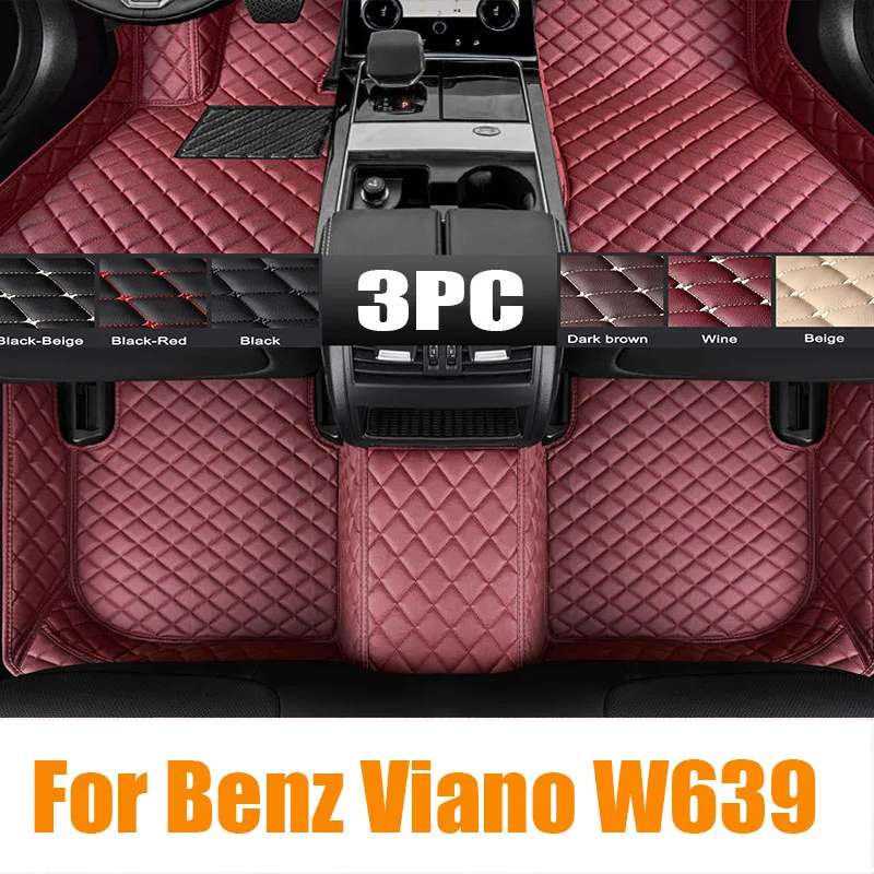 

Car Floor Mats For Mercedes Benz Viano W639 2006 2007 2008 2009 2010 Custom Auto Foot Pads Carpet Cover Interior automotive trim