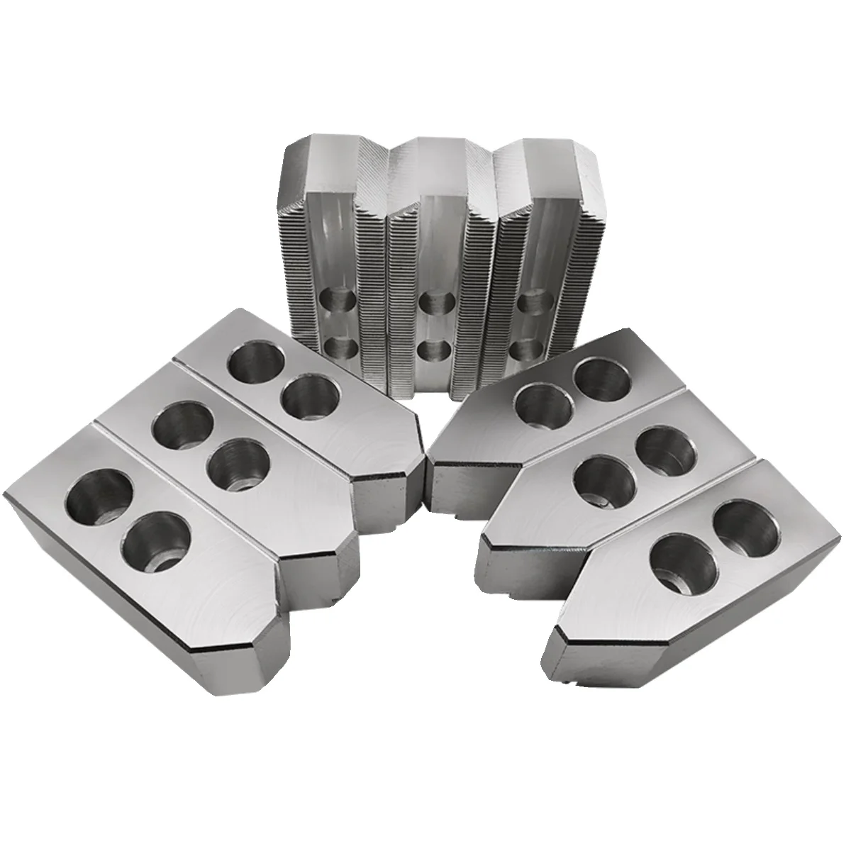 

Hydraulic Power Chuck 3 Jaw Lathe Soft Jaws Industrial Grade Hand Tools Square Shape OEM Customizable-HC06 08 10 12 15 24 32