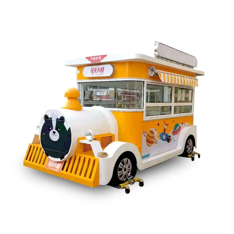 Multifunctional snack truck, stall car, outdoor mobile dining car, commercial trolley