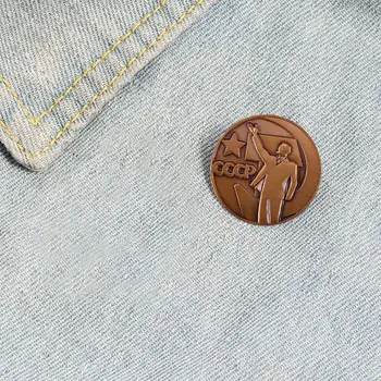 1980年 列寧章節 銅質 蘇聯歷史收藏獎章 獨特的復古風格紀念獎章 10 最佳銷售 蘇聯獎章 - №2