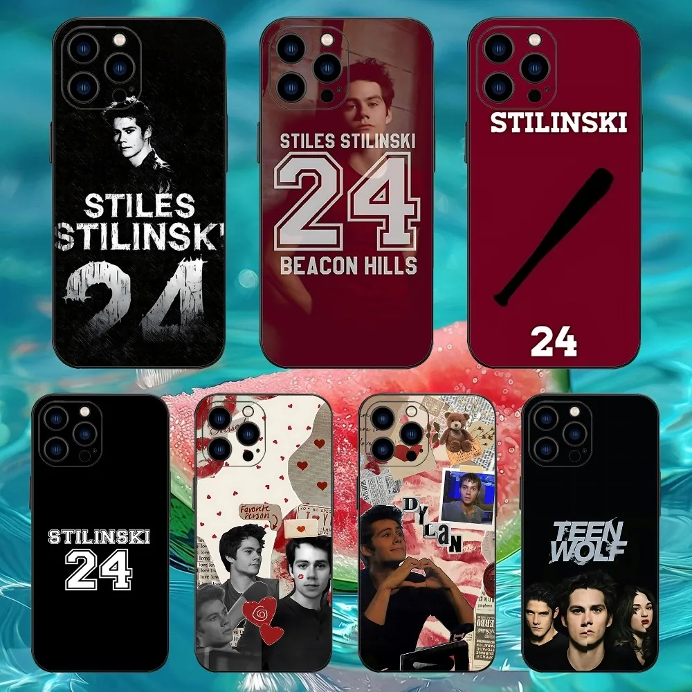 Teen Wolf Stiles Stilinski 24 Phone Case For Iphone 15 11 13 14 Pro Max 7 8 Plus X Xr Xs Max Se2020 12mini Cover Case