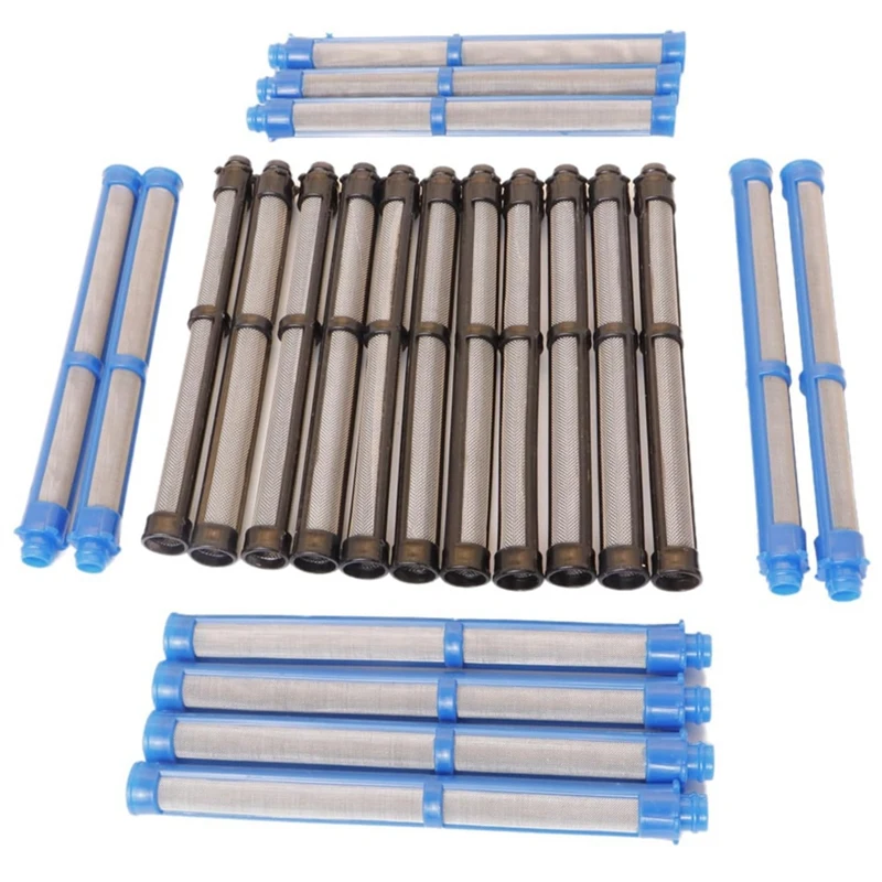 

Лучшие предложения 11 шт. 287032 60 сеток и 11 шт. 287033 100 сетчатый фильтр безвоздушного распылителя краски, для опрыскивателя подрядчика ПК, контрактора II спрей