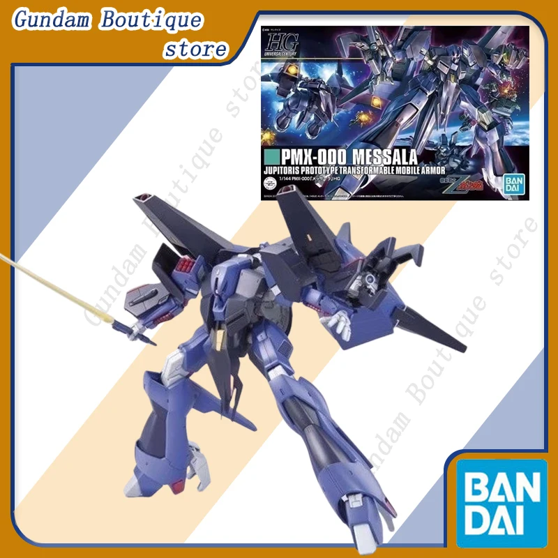 

Bandai Genuine HG 1/144 PMX-000 MESSALA GUNDAM Anime Action Figure Robot Collectible Assembly Model Toys Ornaments Gift Children