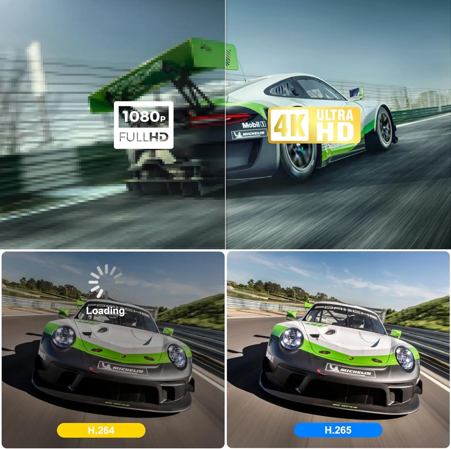 CAIXA de TV inteligente Android com suporte WiFi 4K vídeo Quad Core RAM1 / 2GB ROM8 / 16GB Netflix Youtube portátil Streaming Media Player X96Q