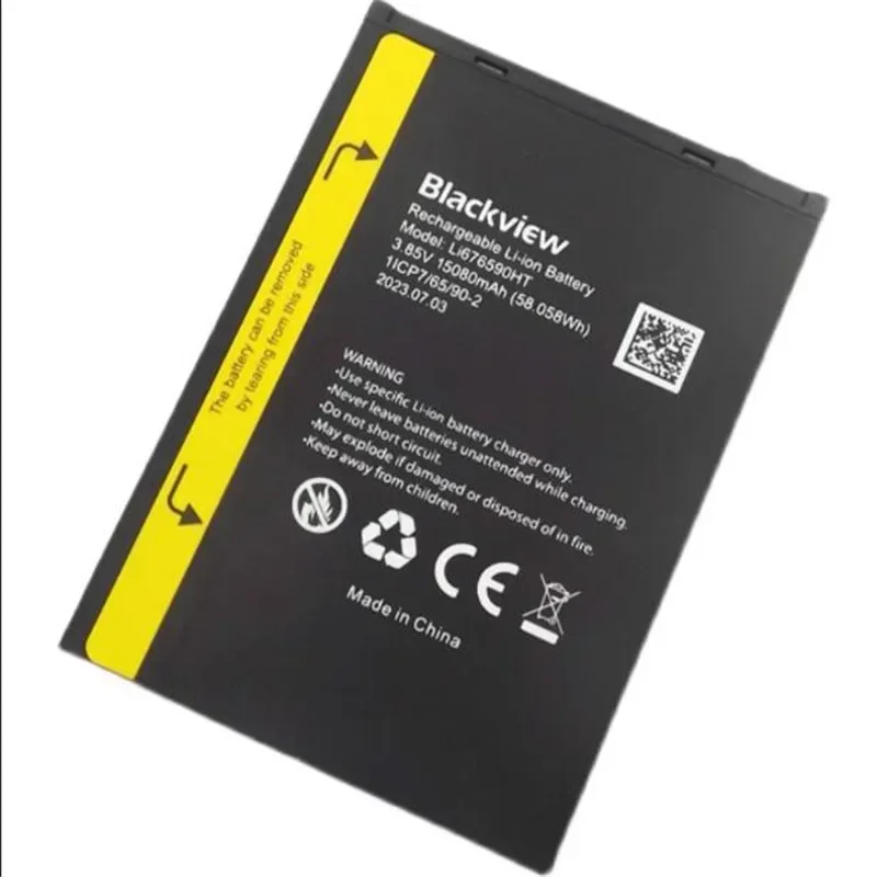 

In Stock for Blackview BV9300 Battery 15080mAh New production date For Blackview Li676590HT Battery