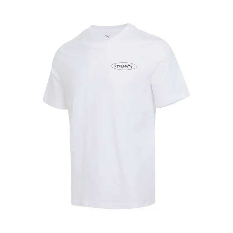 

Puma Unisex GRAPHICS 3 Circles Tee White Short T-shirt 68769702