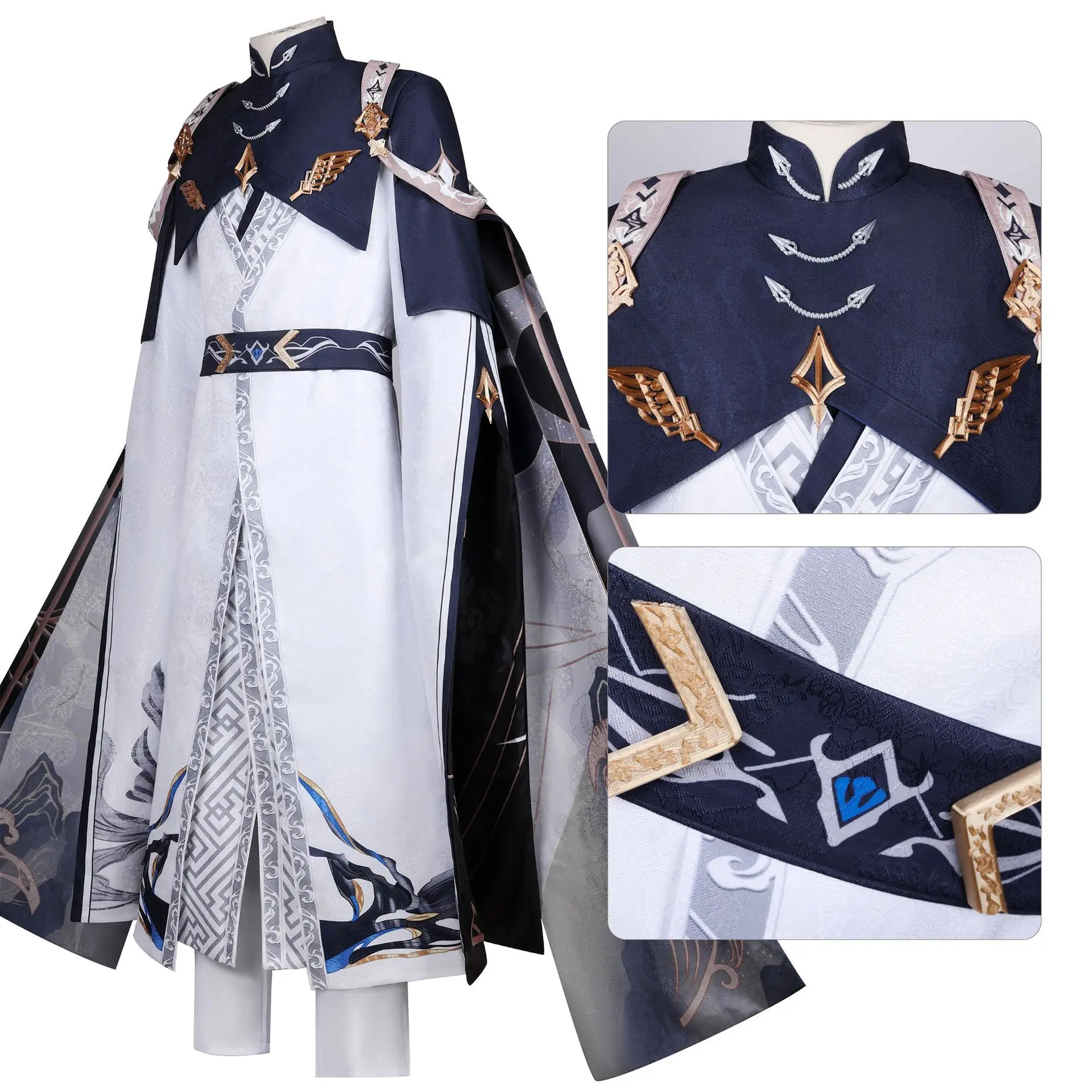 Nine Li's Destiny Li Shen Shan's Hidden Spirit Trace A Traditional Chinese Style And 2D Performance Costume For Cosplay