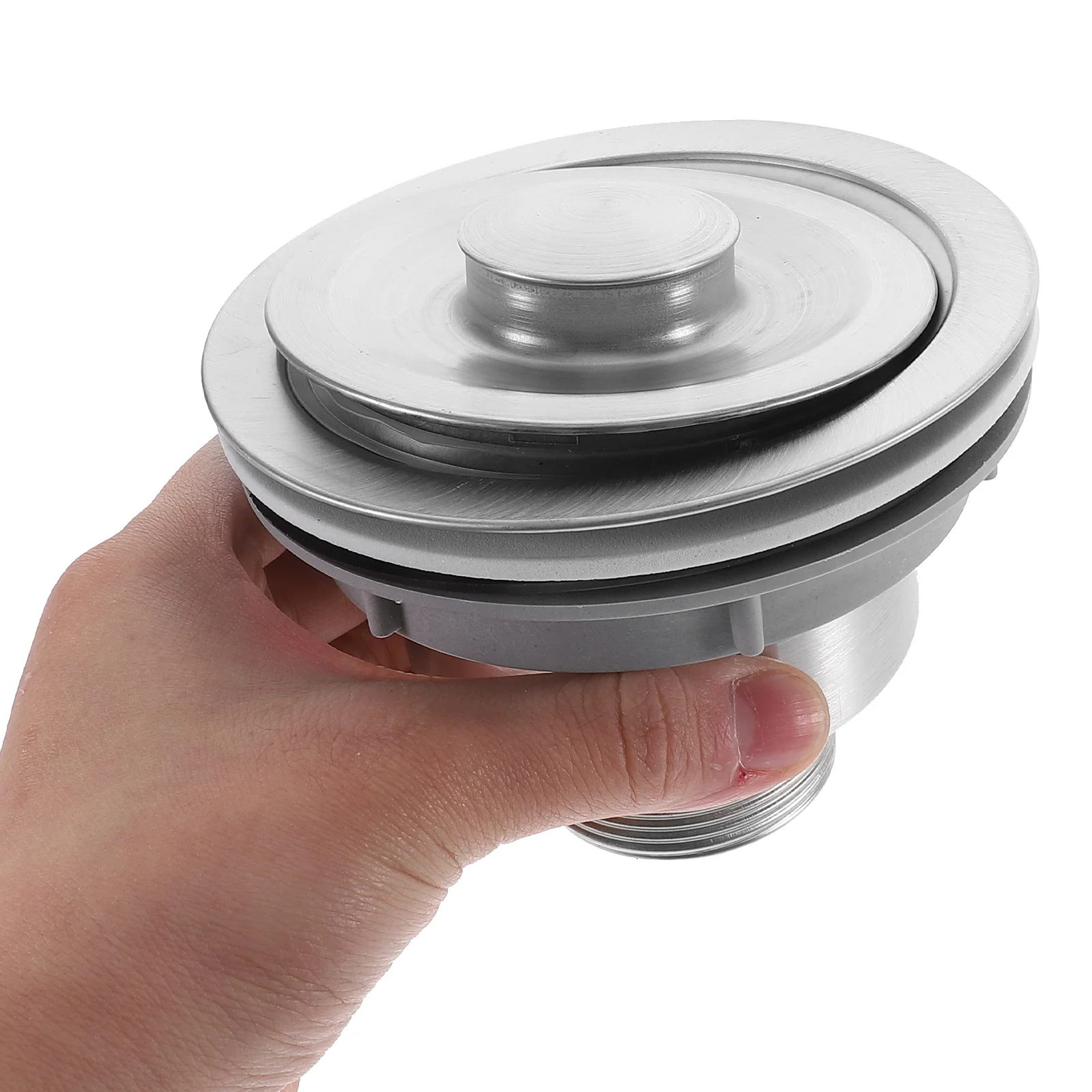 

1Set Kitchen Sink Drain Basket Assembly Sink Strainer Stopper Stainless Steel Filter Anti-Clog Easy Install Durable Strainer Kit