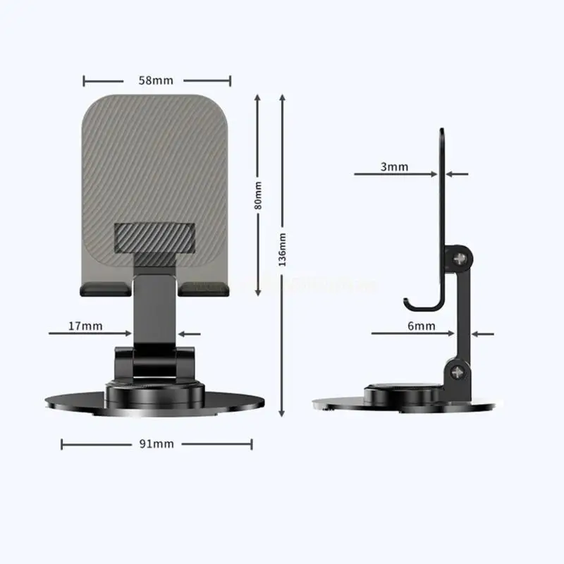 

Phone Tablet Holder Support for Watching Video Live Multifunction Folding Holder