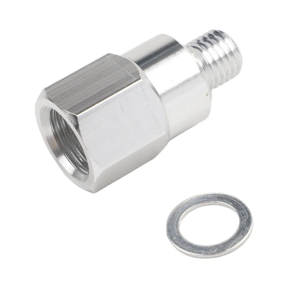 Coolant Temperature Sensor Adapter Aluminum Temperature Sensor 4.5*2*1cm Cooling Water Temperature Sensor Cooling System Upgrade