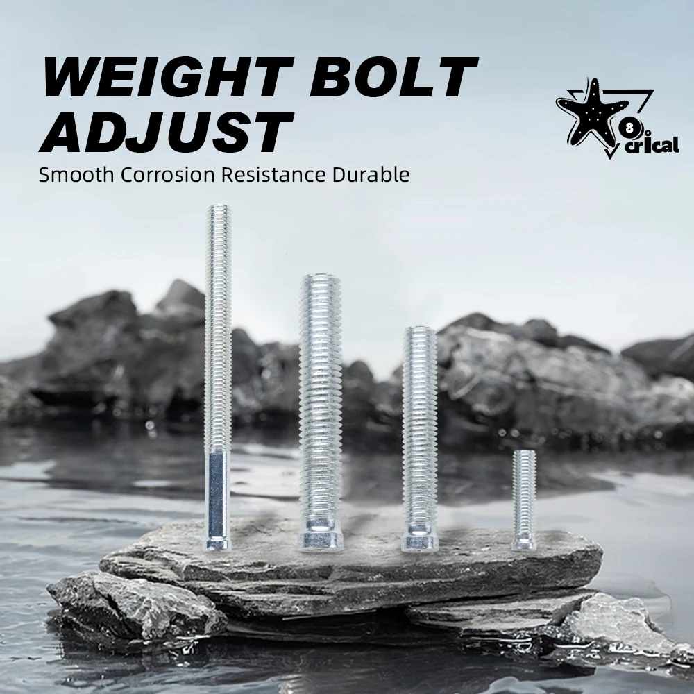 

Crical Weight Bolt Adjust 1.2/1.8/2.5/3.7OZ 4 Pieces Set of Weight Bolt Adjustable Billiard Accessories