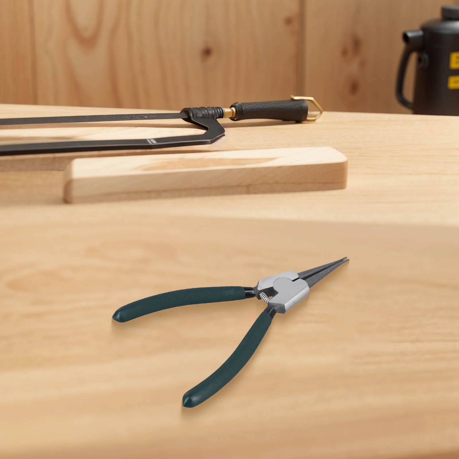 Internal External Pliers Retaining Clip Pliers For Home Use Color Green Secure Grip Effective Rust Prevention High Strength