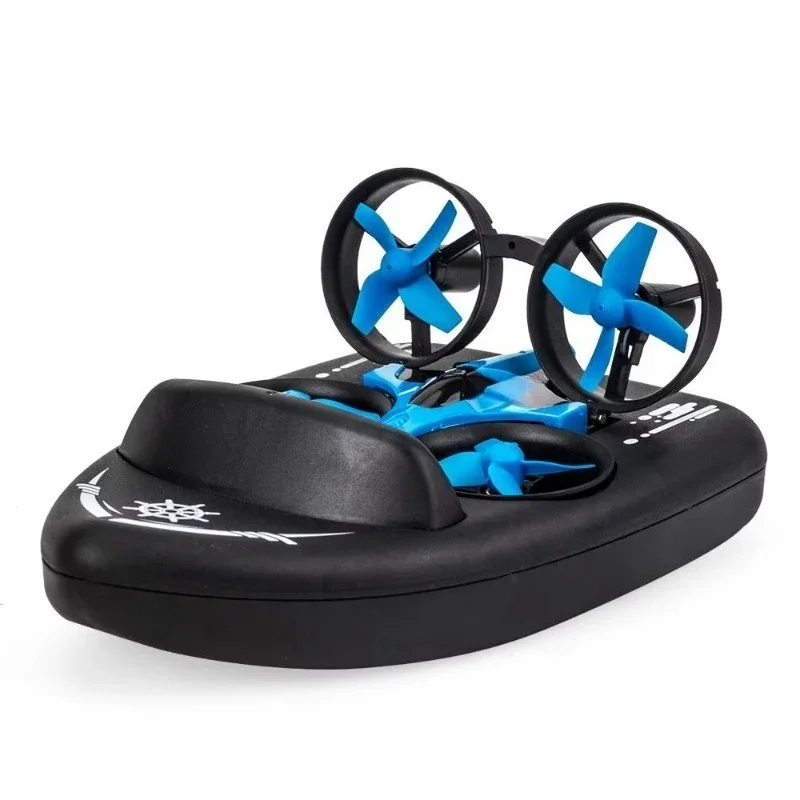 2.4 Ghz RC Drone Mini Drone 3 in 1 Sea&land&Air Flight Quadcopter Boat Best Toys