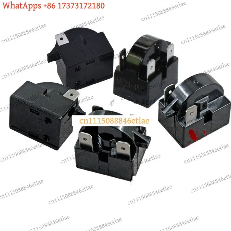 k03 1pcs PTC Starter Relay Thermal Protector for Refrigerator Freezer QP2-12 QP2-22 QP2-33 QP2-15 Plug Cooling Parts