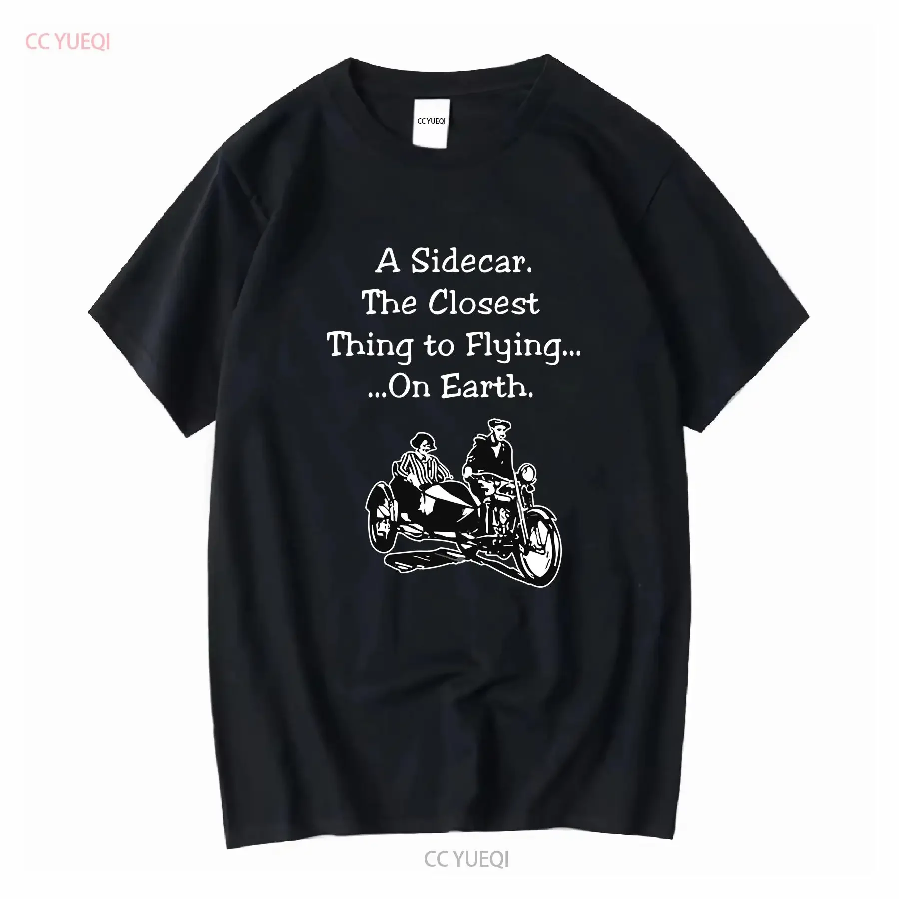 

A Sidecar Is Closest To Flying Thing T Shirt Made in USA Size S 5XL long or short sleeves vintage Washed Breathable graphic