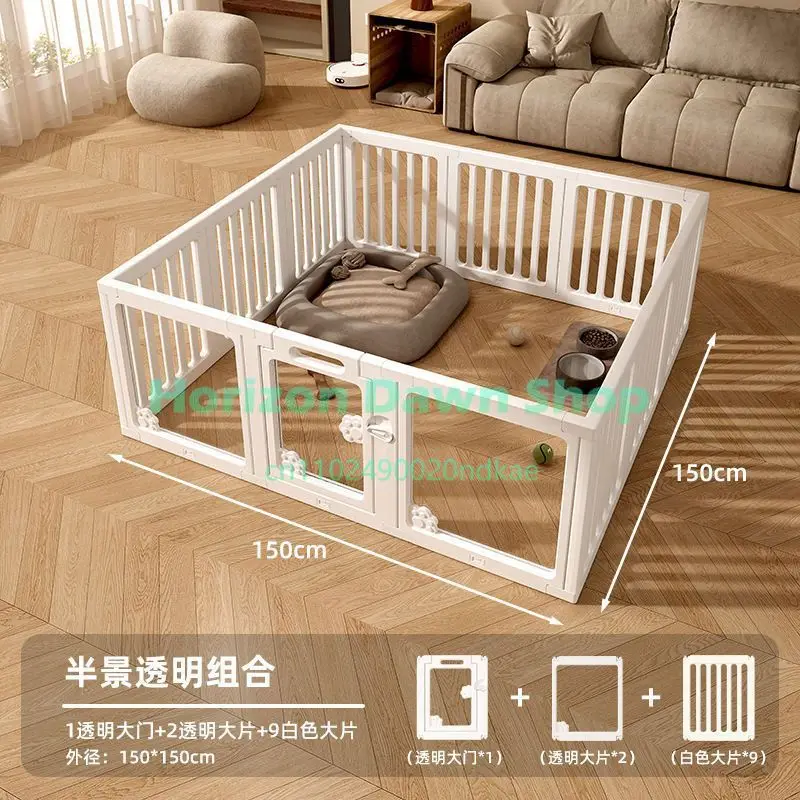 Splicing Acrylic Pet Barrier Fence Transparent Indoor Small Isolation Cage
