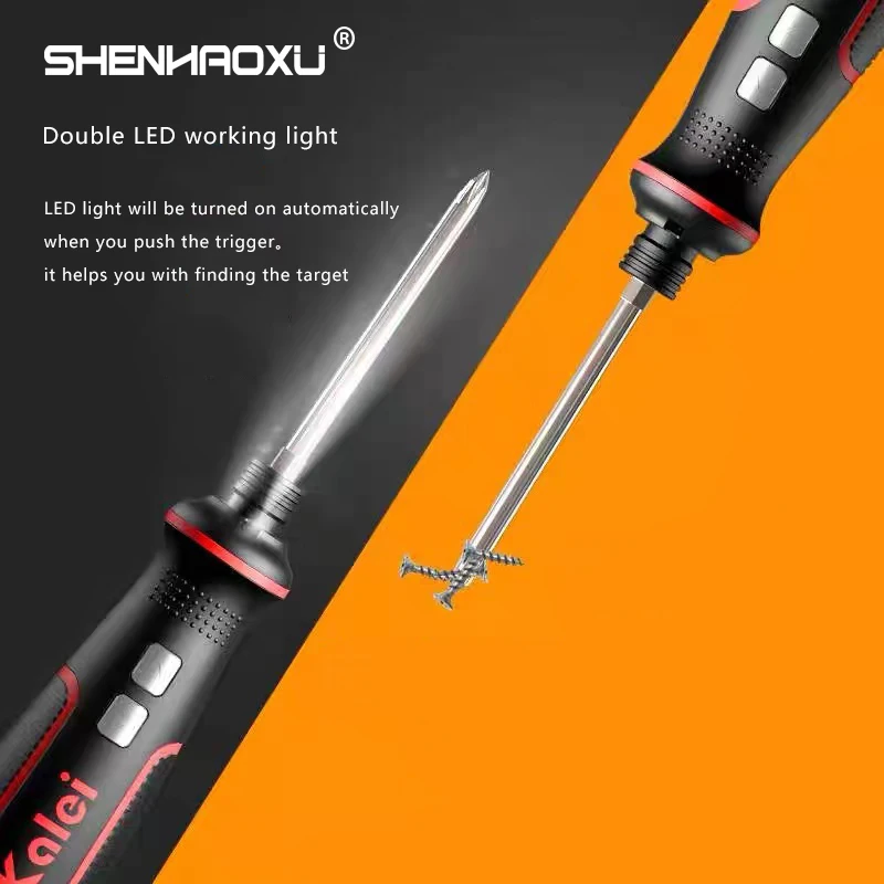 Imagem -05 - Mini Chave de Fenda Elétrica com Bateria de Lítio 4.2v 2000mah Led Super Torque Mini Broca Substituir Chave de Fenda Tradicional Ferramentas Elétricas