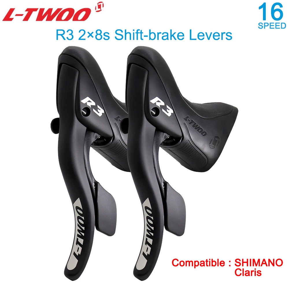 LTWOO R3 2X8 Speed Derailleur Goupset for Road Bike Shifter Brake Lever Front Rear Derailleurs Kit 16s Suit Compatible SHIMANO