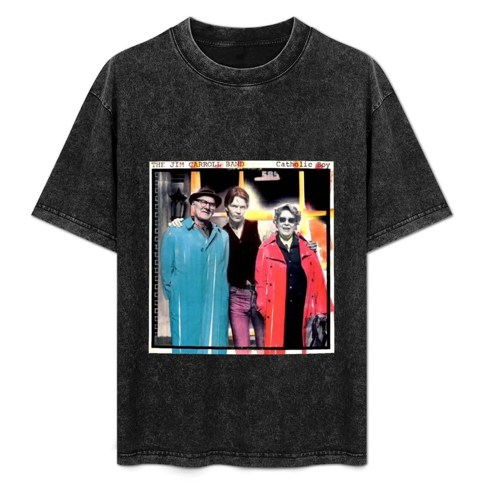 

People Who Died Catholic Boy Punk Rock Jim Carroll Band 1980 Throwback T-Shirt Festive Simple T-Shirt