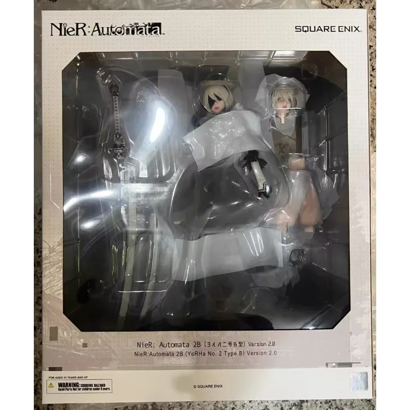 

Оригинальный FLARE NieR: Automata SQUARE ENIX Yorha No. Фигурка типа B 2, версия 2,0, ограниченная серия игрушек, модель украшений, статуя
