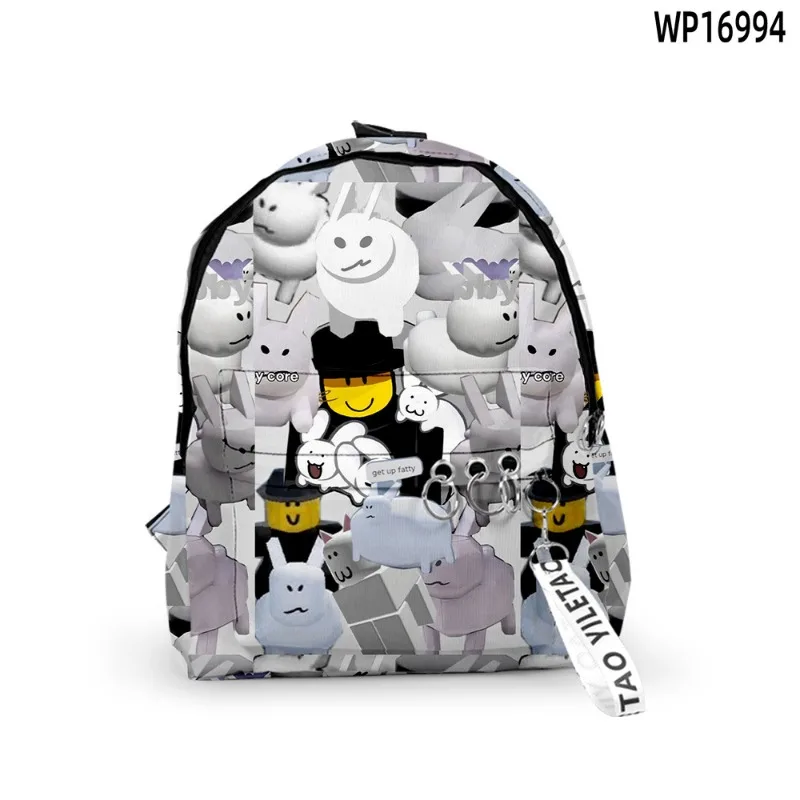 Kreativer Roblox Forsaken Gubby Peripherer Studentenrucksack Kinderrucksäcke Rucksack Schule Alltagsbedarf
