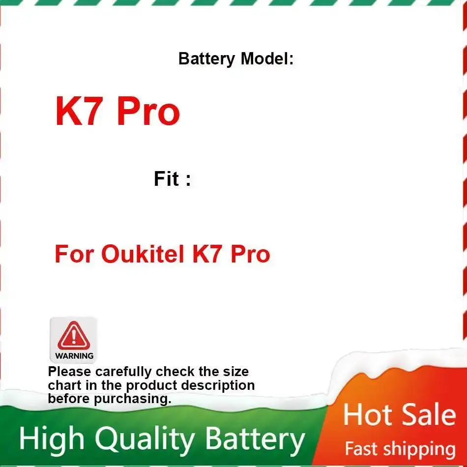 

Stable Power Supply For Oukitel K7 Pro 10000Mah Mobile Phone Battery