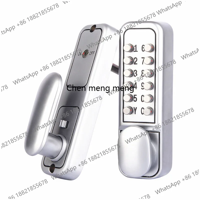 Mechanical Door Locks with Keypads Door Knob Waterproof Keyless Entry Door Keypad Deadbolt Lock Digital Combination Lock