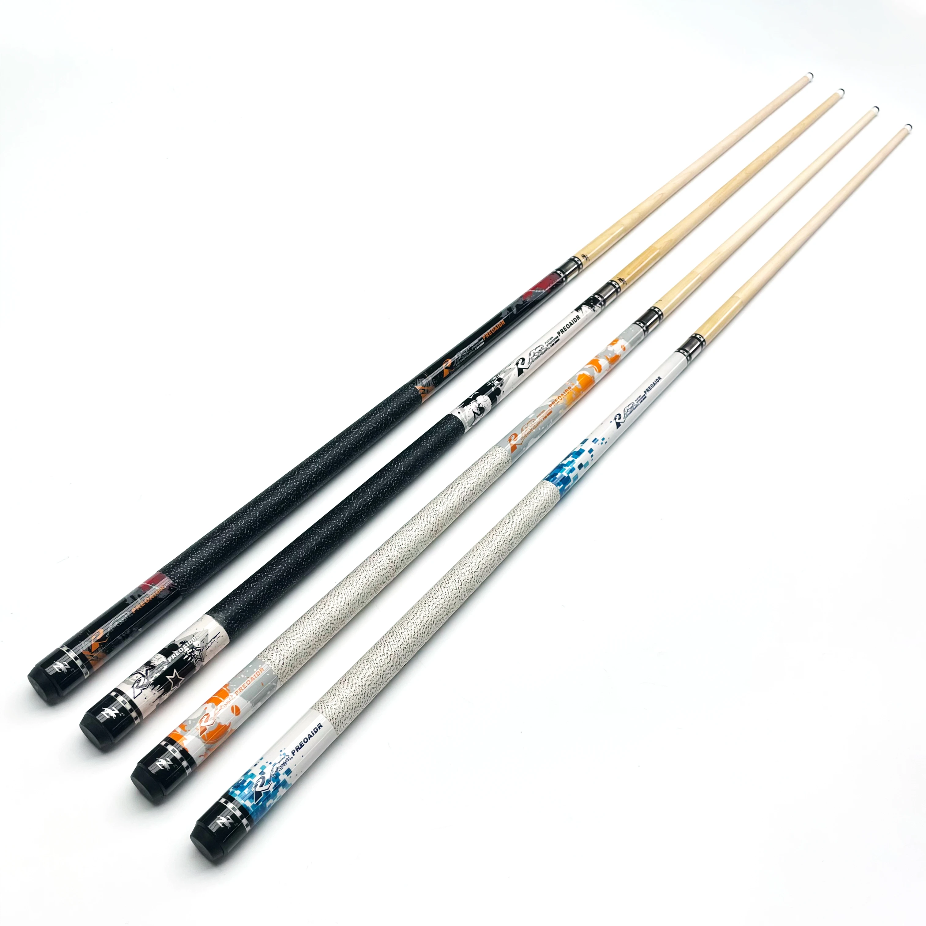 Professional Pool Cue 11.8mm 12.8mm Tip Member Grade Billiard Stick 1/2 Jointed Maple Shaft Pool Cues for Billiards Lovers