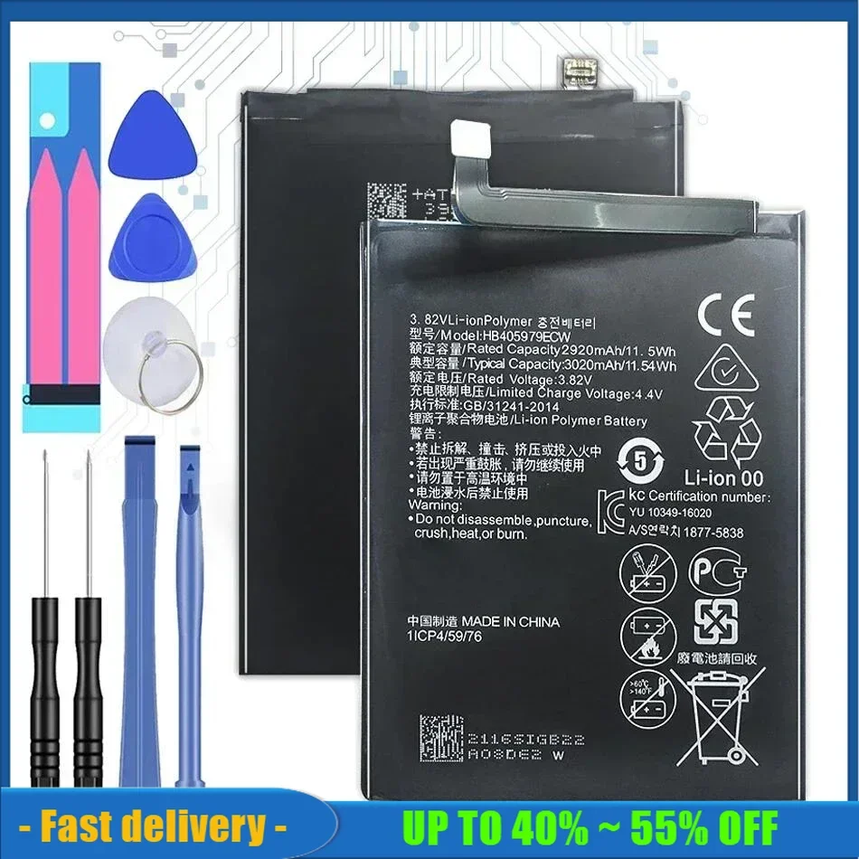 

HB405979ECW Mobile Phone Batteries For Huawei Y5 2019 AMN-LX1 LX9 L21 L29 For Honor 8S/KSE-LX9 KSA-LX9 ksa-al00 5.71" Battery