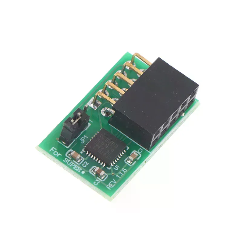 

TPM 2.0 Module SPI Interface Vertical Stable High Safety 9670 Chipset 10Pin Module For SuperMicro AOM TPM 9670V S