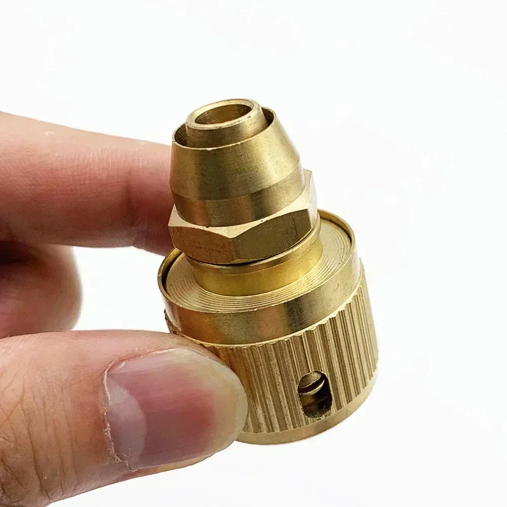 

Расширяемый соединитель шланга, латунный соединитель шланга для полива, 2 шт. соединители, сельскохозяйственное производство, домашнее садовое использование