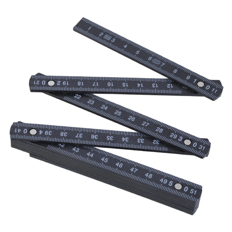 Multifunction 1meter Foldable Ruler with Clear Marking Home Renovations for Accurate Measurements in homes & Workshop