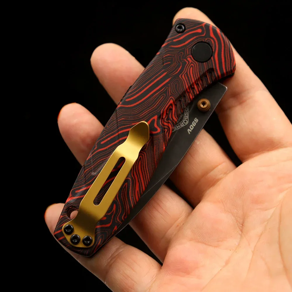 

Новый складной нож BM585 для активного отдыха, кемпинга, охоты, карманный EDC-нож