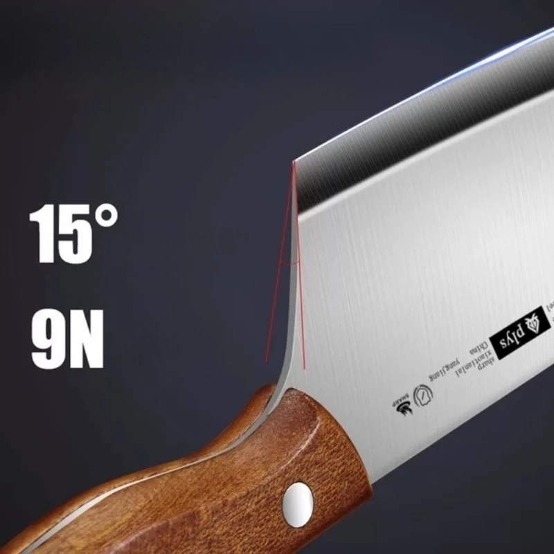 PLYS Lightweight Kitchen Knife Stainless Steel Household Small Kitchen Knife Chef Special Sharp Slicing Knife