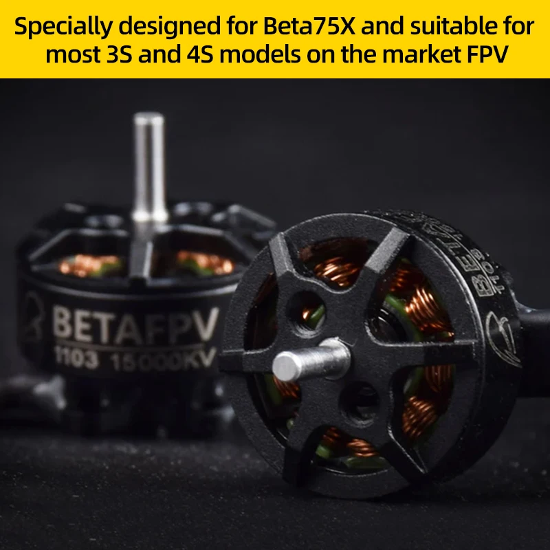 4/8PCS BETAFPV 1103 8500KV Brushless Motor Support 2S-4S Lipo For Beta75X RC FPV Drone Long Range Freestyle Drone Quadcopter