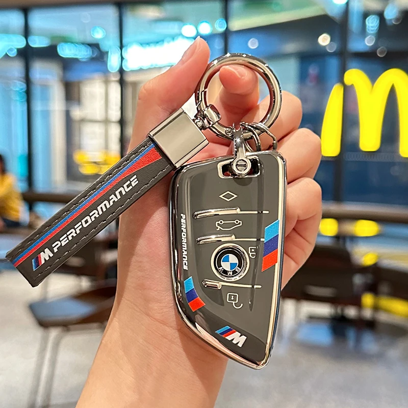 Miękkie etui z TPU na kluczyk samochodowy do BMW X1 X3 X5 X6 X7 1 3 5 6 7 Series G20 G30 G11 F15 F16 G01 G02 F48 Akcesoria