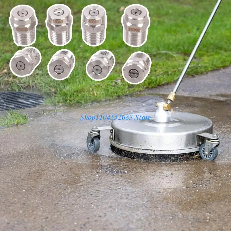 Y6GD Pack of 4 Water Efficient Sprayed Adapters for Sweeper and Cleaning System Compatibility