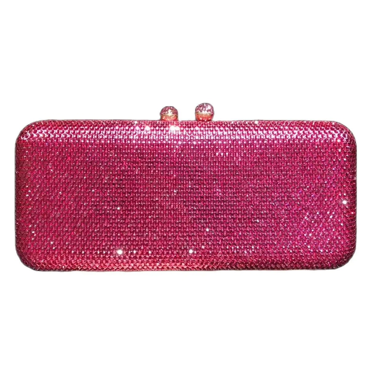 Strass Tas Glanzende Kristallen Steentjes Avondtas Bruiloft Clutch Tas Lange Tas Voor Vrouwen Mode Feest Schoudertas